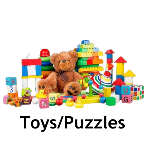 Toys, puzzles Praila