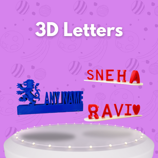 3d letters products at praila.com