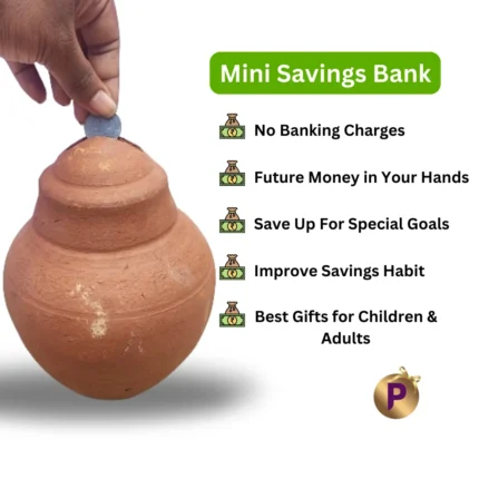 Hundi Mini savings piggy bank at praila