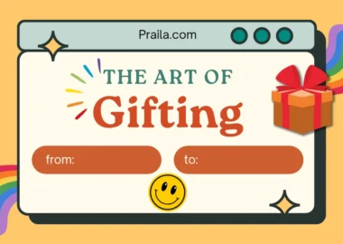 The art of gifting at praila.com