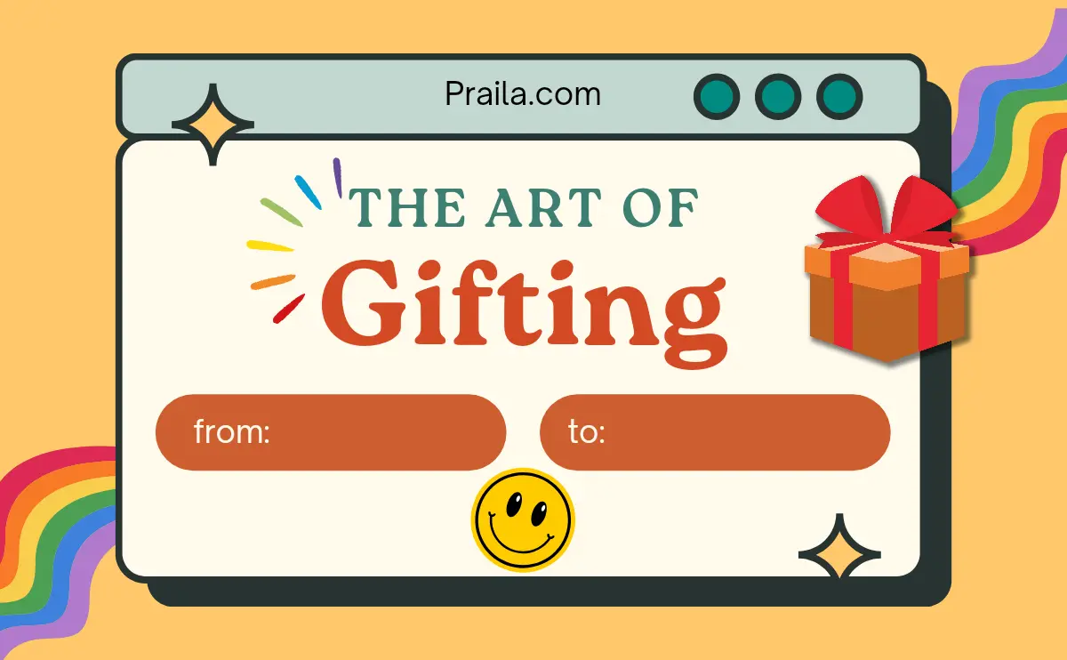 The art of gifting at praila.com