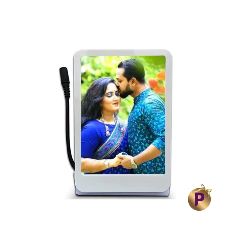 Car dashboard backlight led stand photo frame with adaptor