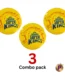 Chennai Super Kings Csk logo button badges Yellow ipl 3 combo pack