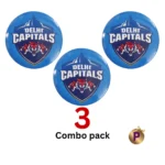 Delhi Capitals DC logo blue combo 3 pack button badges