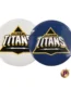 Gujarat Titans GT white and blue button badges