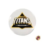 Gujarat Titans GT white button badges