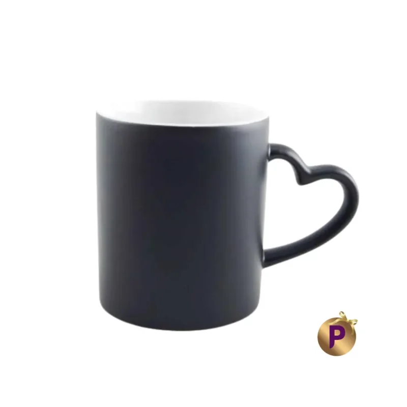 Heart handle magic mug at praila.com