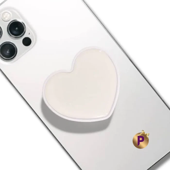 Heart shape mobile pop sockets grip at praila.com