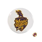 Kolkata Knight Riders KKR logo button badges white