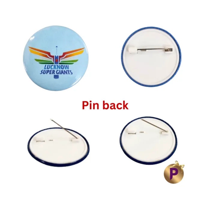 Lucknow Super Giants LSG button badges blue logo 4.4 cm