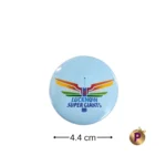 Lucknow Super Giants LSG button badges blue logo 4.4 cm