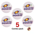 MI logo white button badges combo of 5