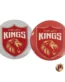 Punjab Kings PK logo red and white button badges