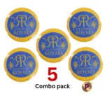 Rajasthan Royals RR logo yellow combo 5 pack button badges