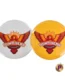 Sun Risers Hyderabad (SRH) IPL Button Badges with Pin Back - 4.4 cm